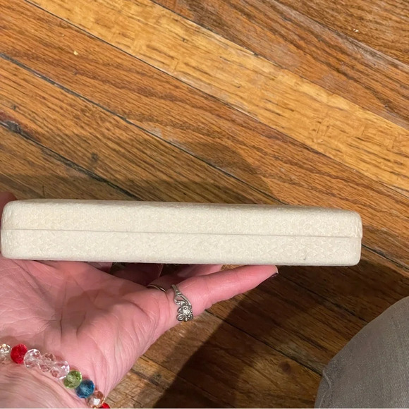 Vintage Vendome Marquise Rhinestone Necklace and Earrings in Original Box - Picture 12 of 13